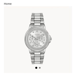 New Citizen Silhouette Diamond 26mm Silver Stainless Steel Case with box